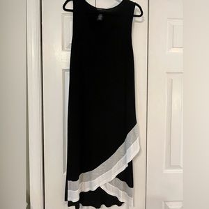 Design History Brand Sleeveless Midi Dress w/Layering at the Hems. Size XL.
